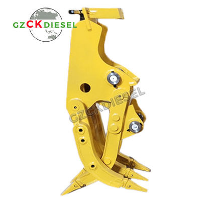 Zastosowany uniwersalny mechaniczny uchwyt stalowy do koparki