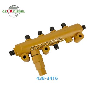 Powszechna rurka paliwowa kolejowa 438-3416 4383416 Do koparki Caterpillar E320D E323D C6.4 C6.6 Silnik