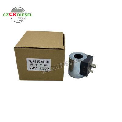 24V/12V ID 18MM Wysoka 40MM cewka zaworu magnetycznego do koparki LG6225/6060/215