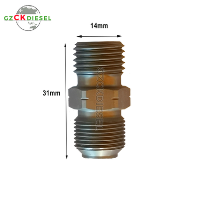 Wysokociśnieniowy wtryskiwacz z podwójną głowicą, złącze wlotowe śrubowe F00VC16501 do wtryskiwacza Bosch 0445110646 0445110369